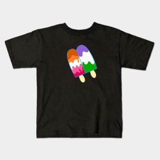 Popsicle Pride Kids T-Shirt